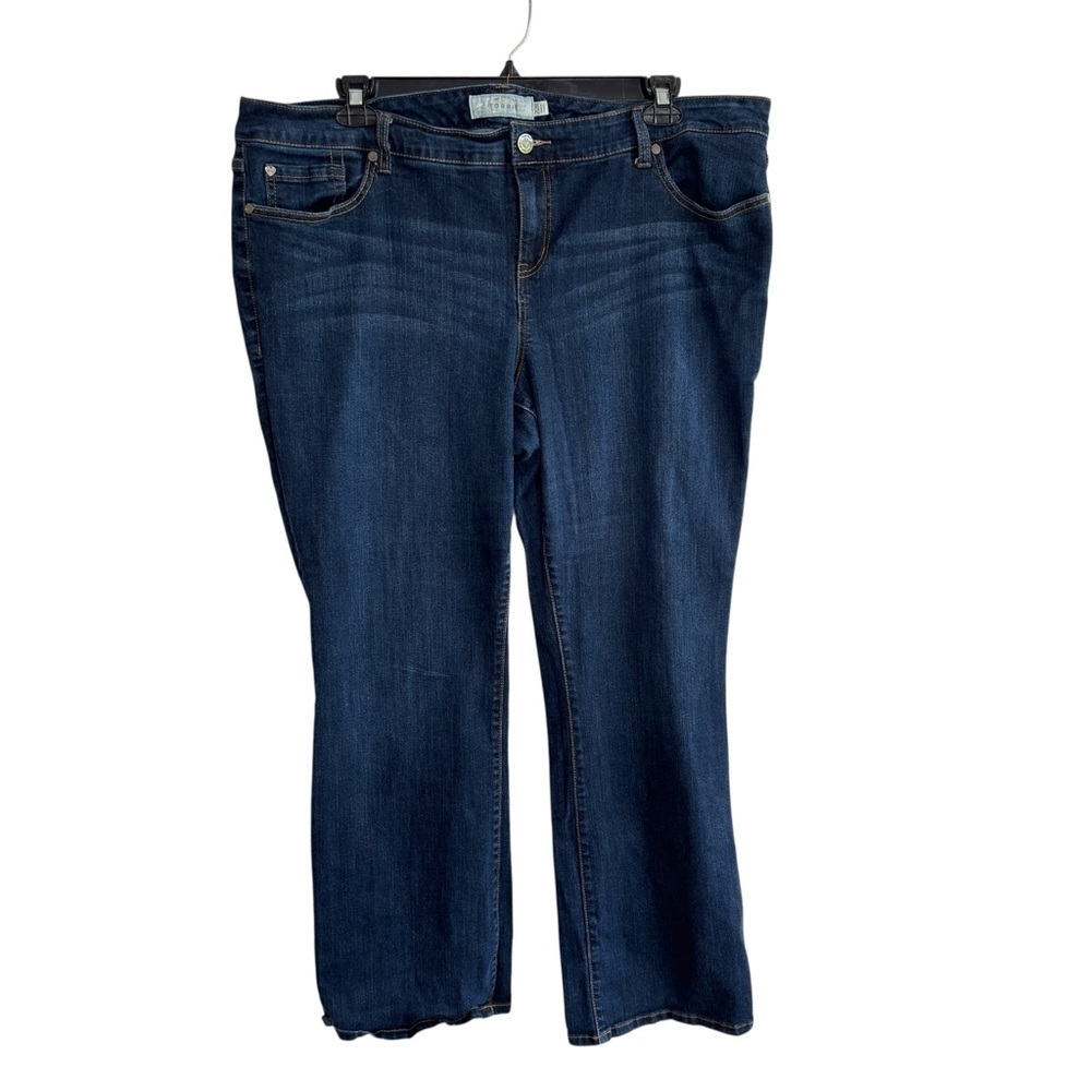 TORRID Jeans Slim Boot Cut Womens Plus 22R Cotton Stretch Denim Western Rodeo